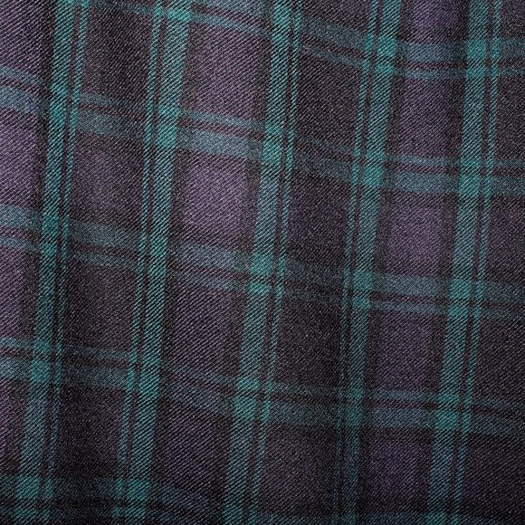 J. Crew Bi-Stretch Wool Tapered Pant in Black Watch Tartan - Picture 15 of 16